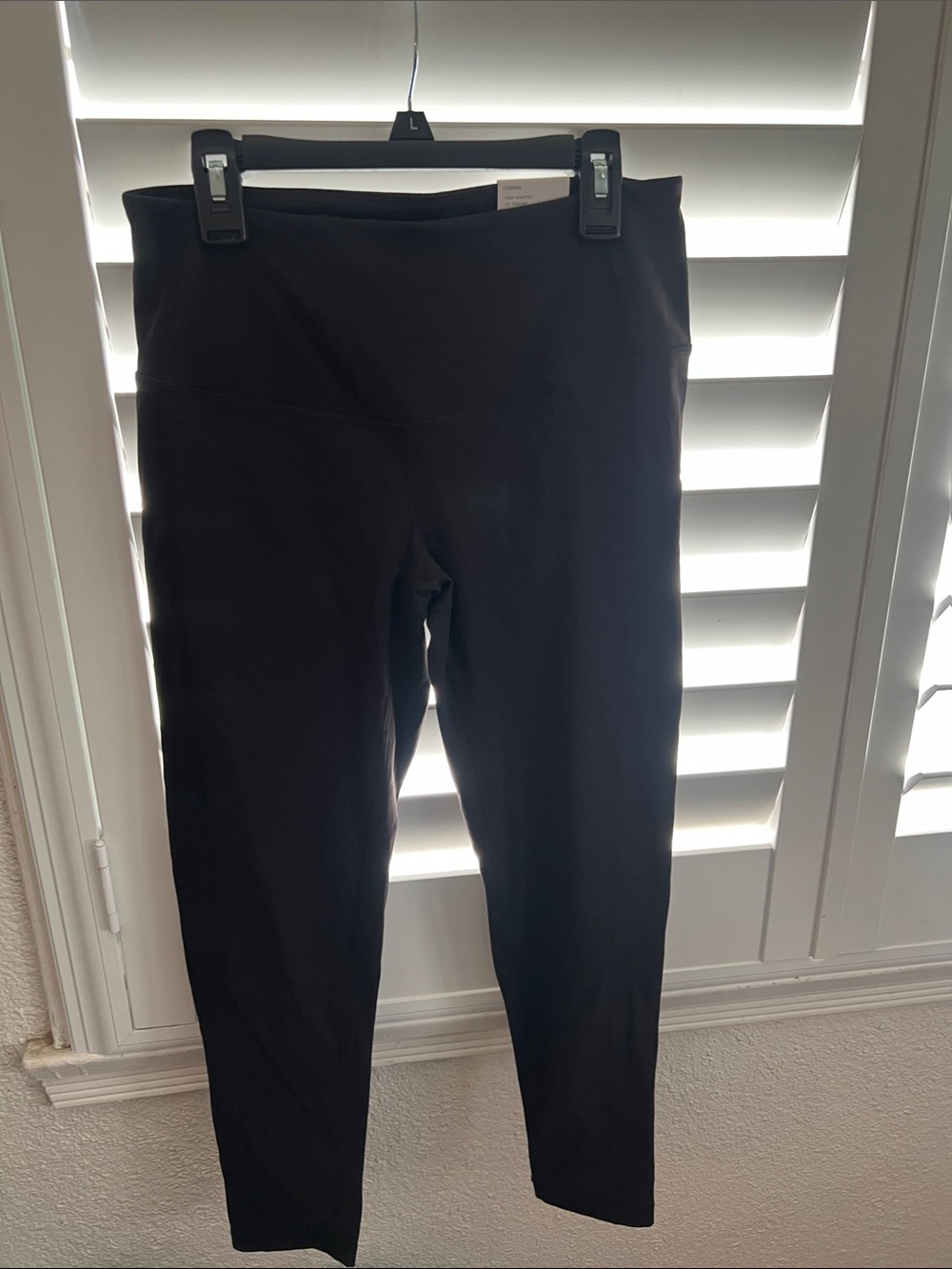 Zella Solid Black Performance Leggings